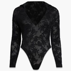 NWT SavageXFenty: Charmed Prince Hooded Bodysuit Teddy